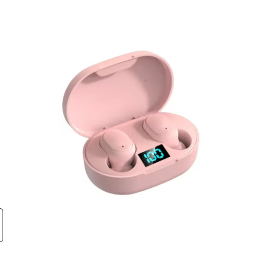 Bluetooth Headset Smart Digital Display True Wireless In-ear English Mini Sports Bluetooth Headset