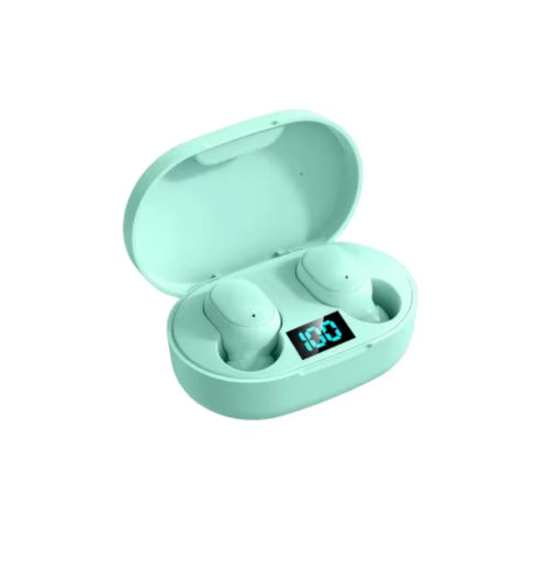 Bluetooth Headset Smart Digital Display True Wireless In-ear English Mini Sports Bluetooth Headset